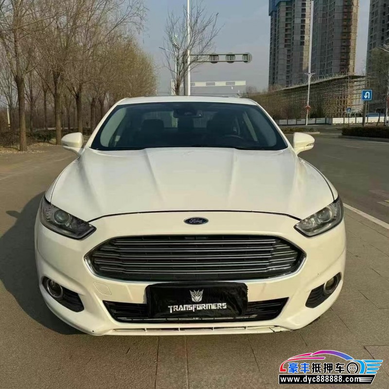 16年福特蒙迪欧轿车抵押车出售