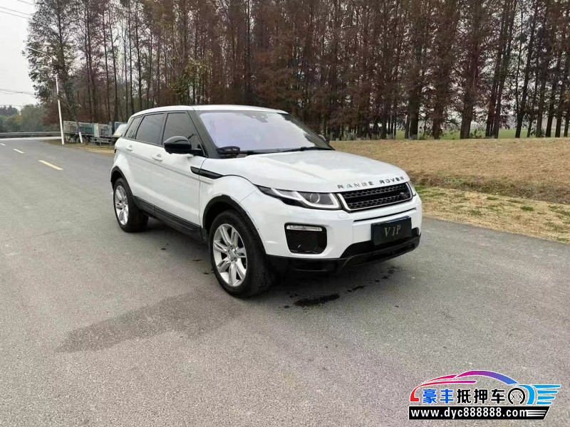 16年路虎揽胜极光SUV抵押车出售