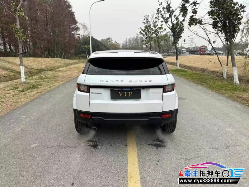 16年路虎揽胜极光SUV抵押车出售