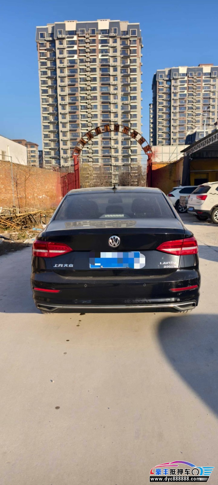 18年大众朗逸轿车抵押车出售