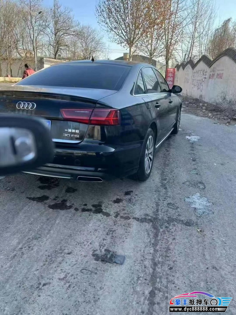 16年奥迪A6L轿车抵押车出售