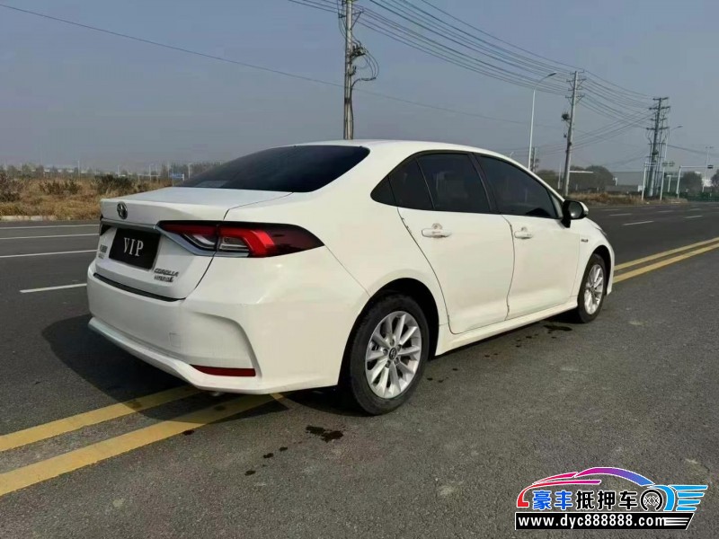 23年丰田卡罗拉轿车抵押车出售