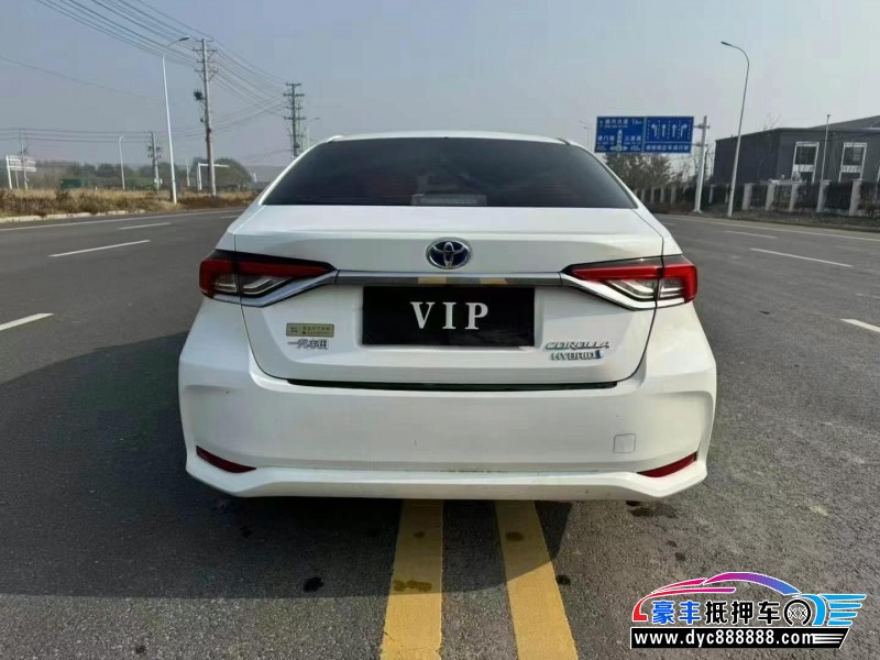 23年丰田卡罗拉轿车抵押车出售