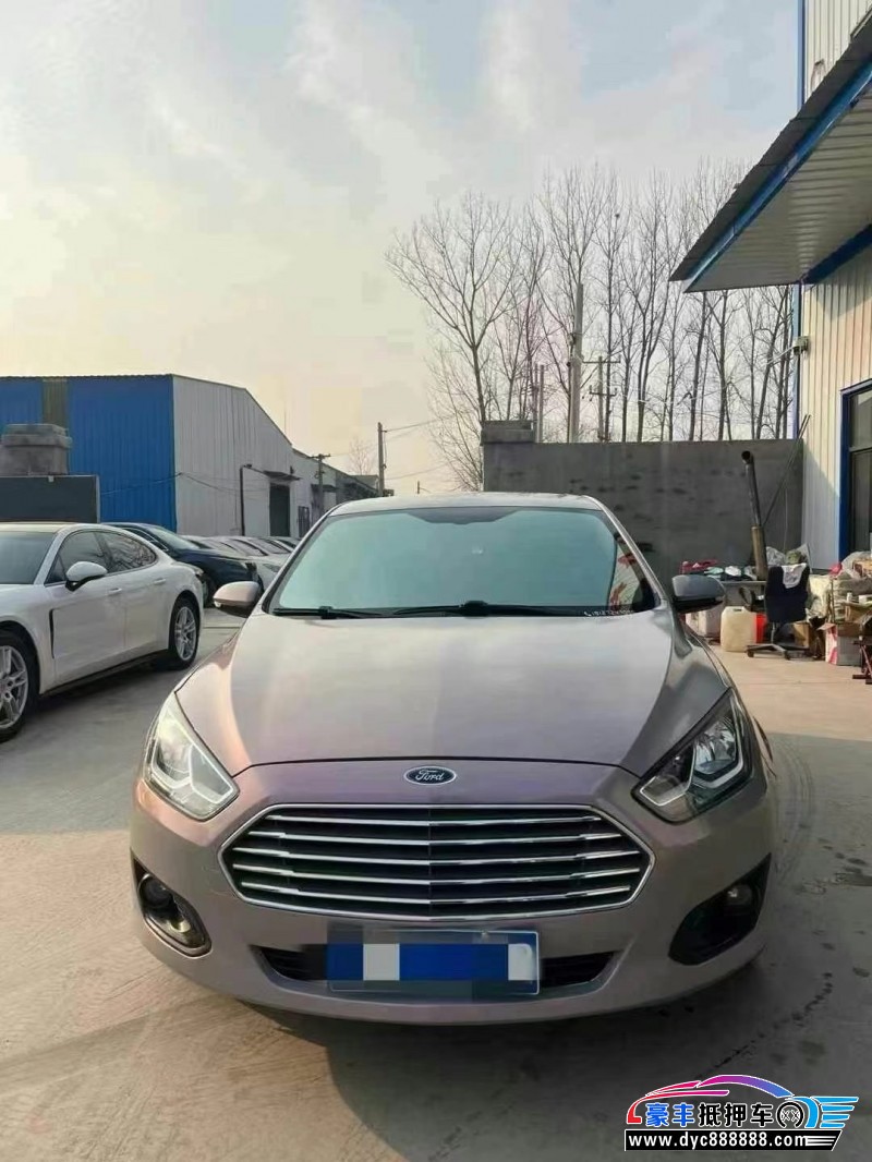 16年福特福睿斯轿车抵押车出售