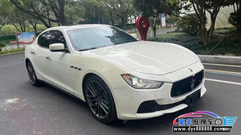 15年玛莎拉蒂Ghibli轿车抵押车出售