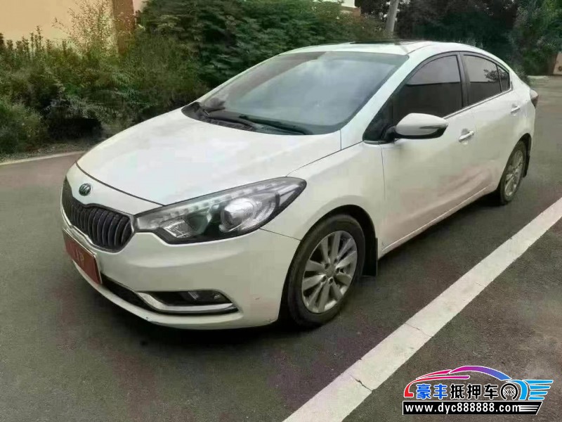 16年起亚K3轿车抵押车出售