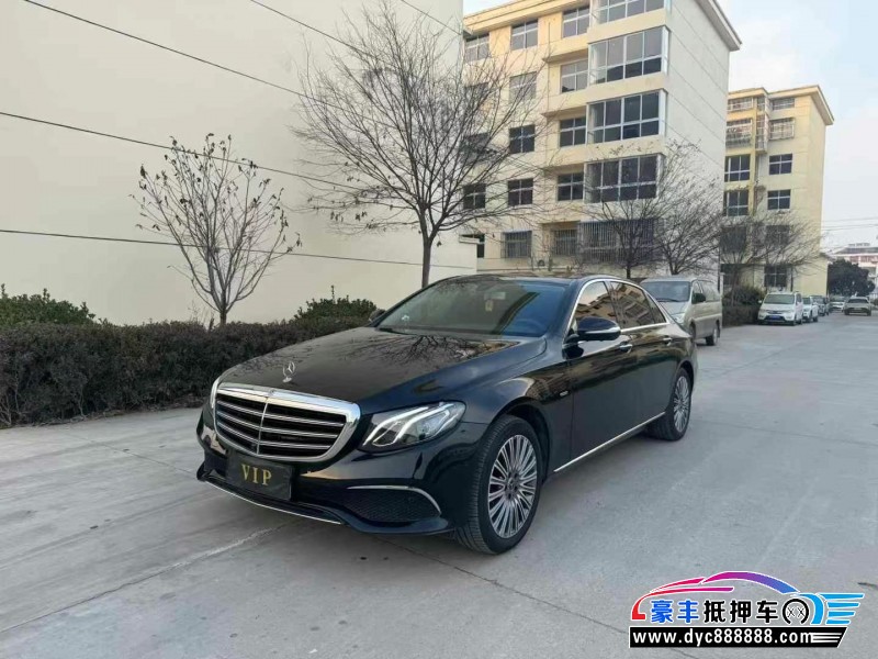 20年奔驰E轿车抵押车出售