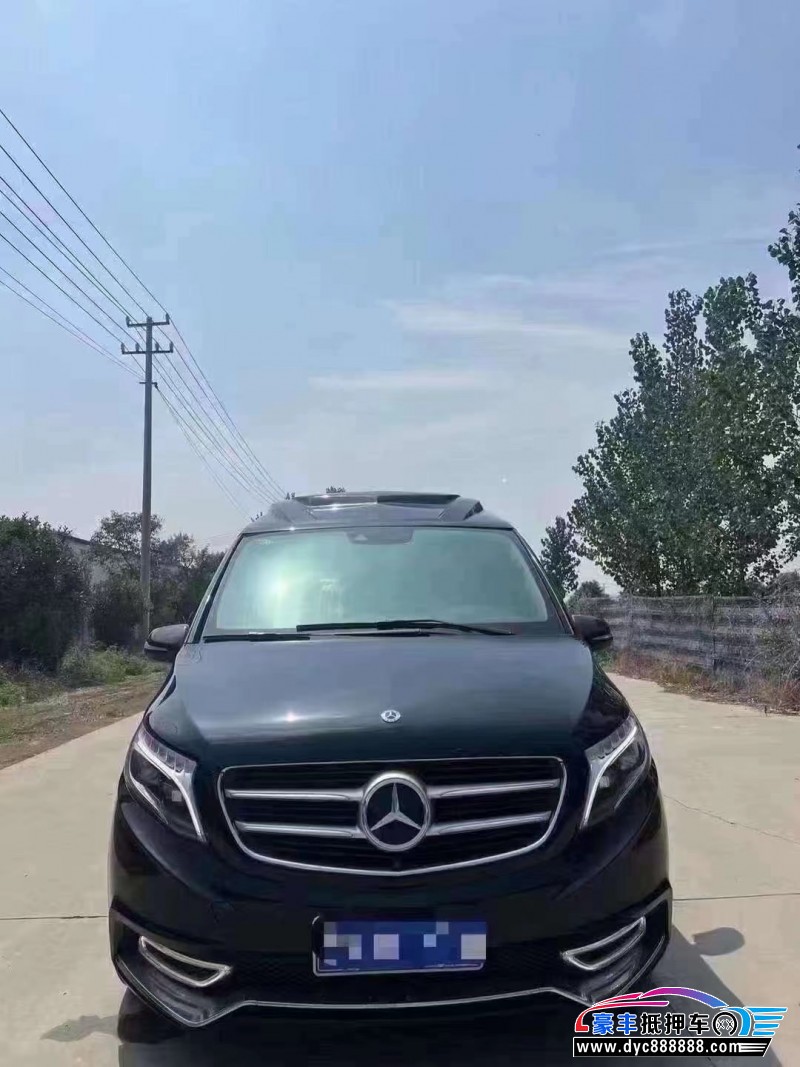 18年奔驰V轿车抵押车出售