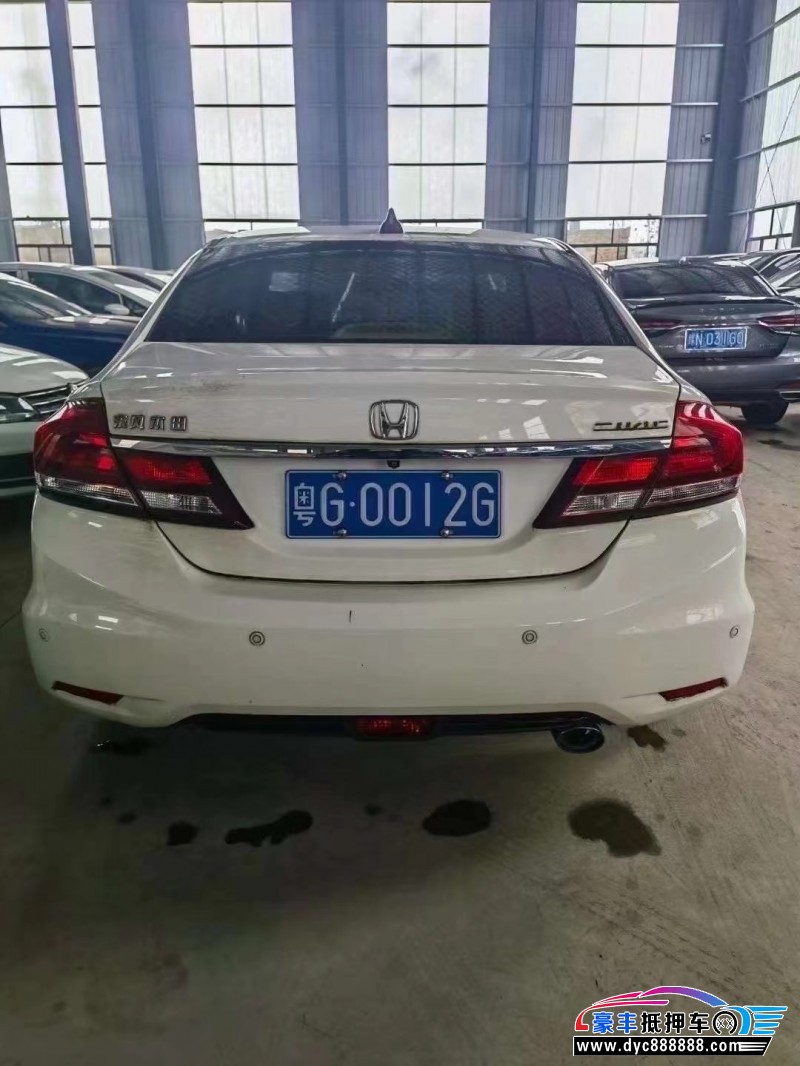 16年本田思域轿车抵押车出售