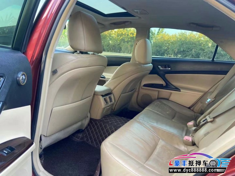 12年丰田锐志轿车抵押车出售