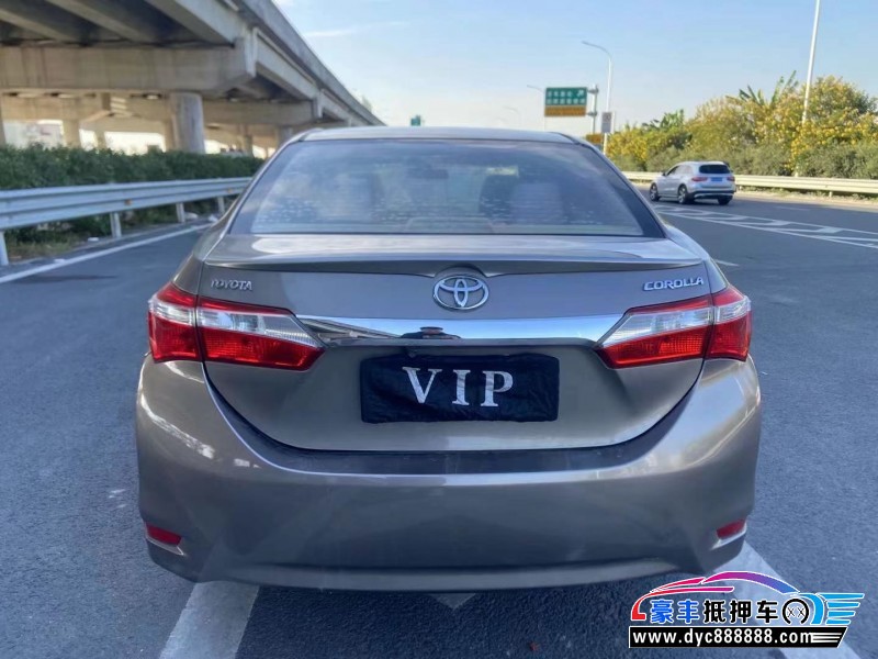 15年丰田卡罗拉轿车抵押车出售