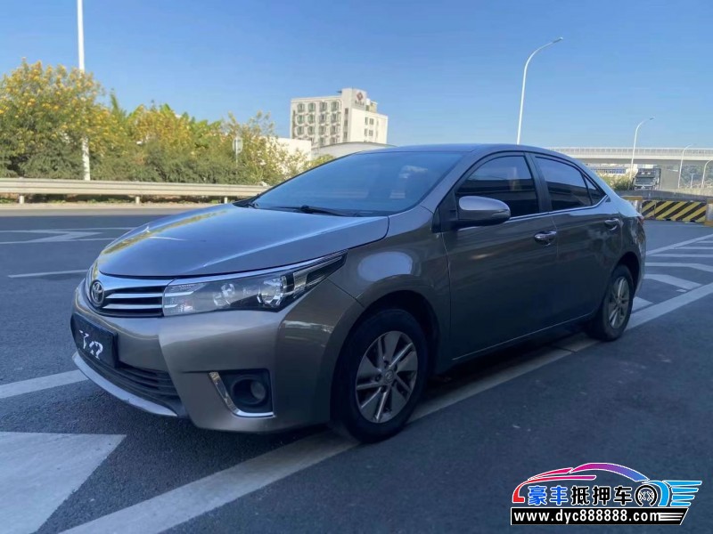 15年丰田卡罗拉轿车抵押车出售