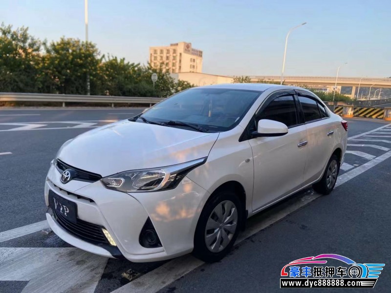 17年丰田YARiS L 致享轿车抵押车出售