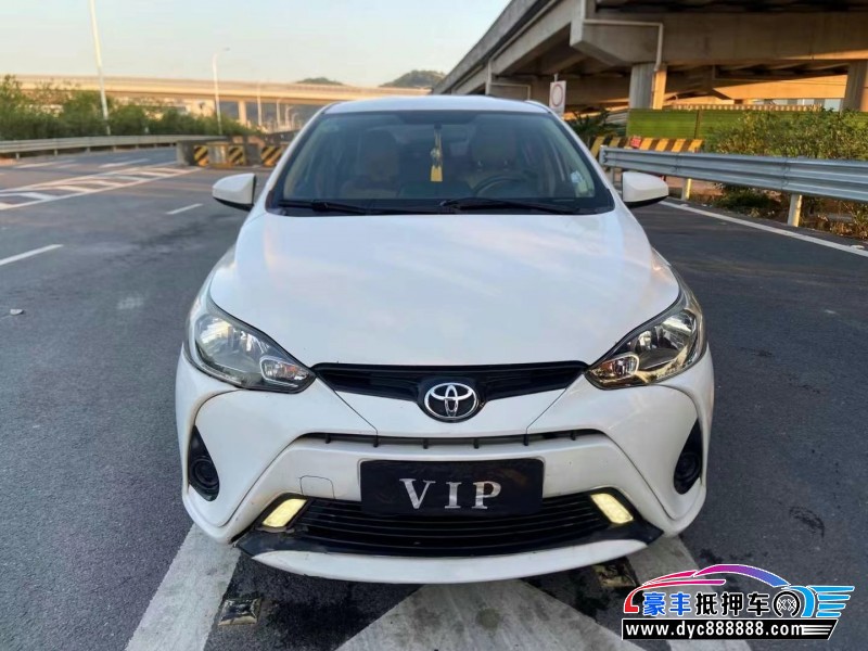 17年丰田YARiS L 致享轿车抵押车出售