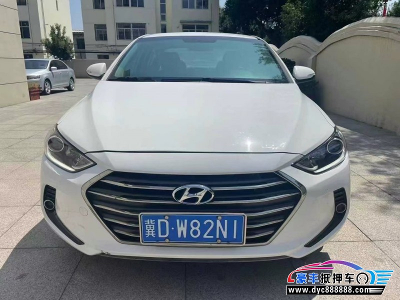 19年现代领动轿车抵押车出售