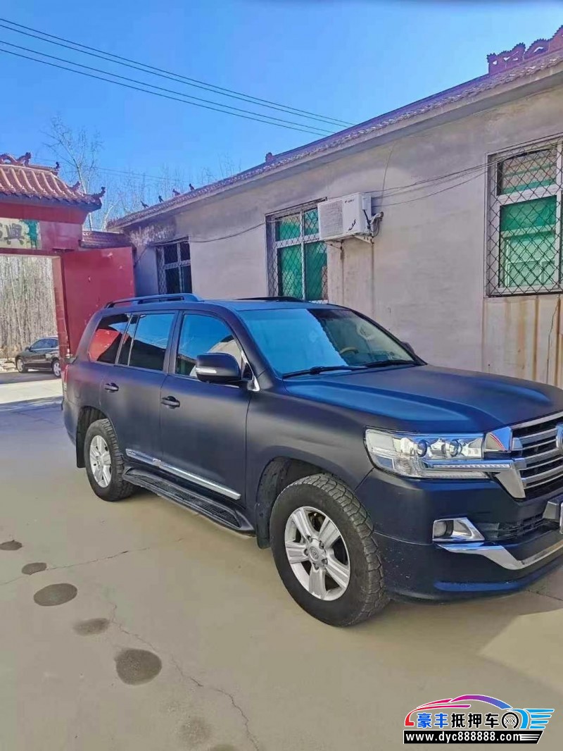 18年丰田兰德酷路泽(陆巡)轿车抵押车出售