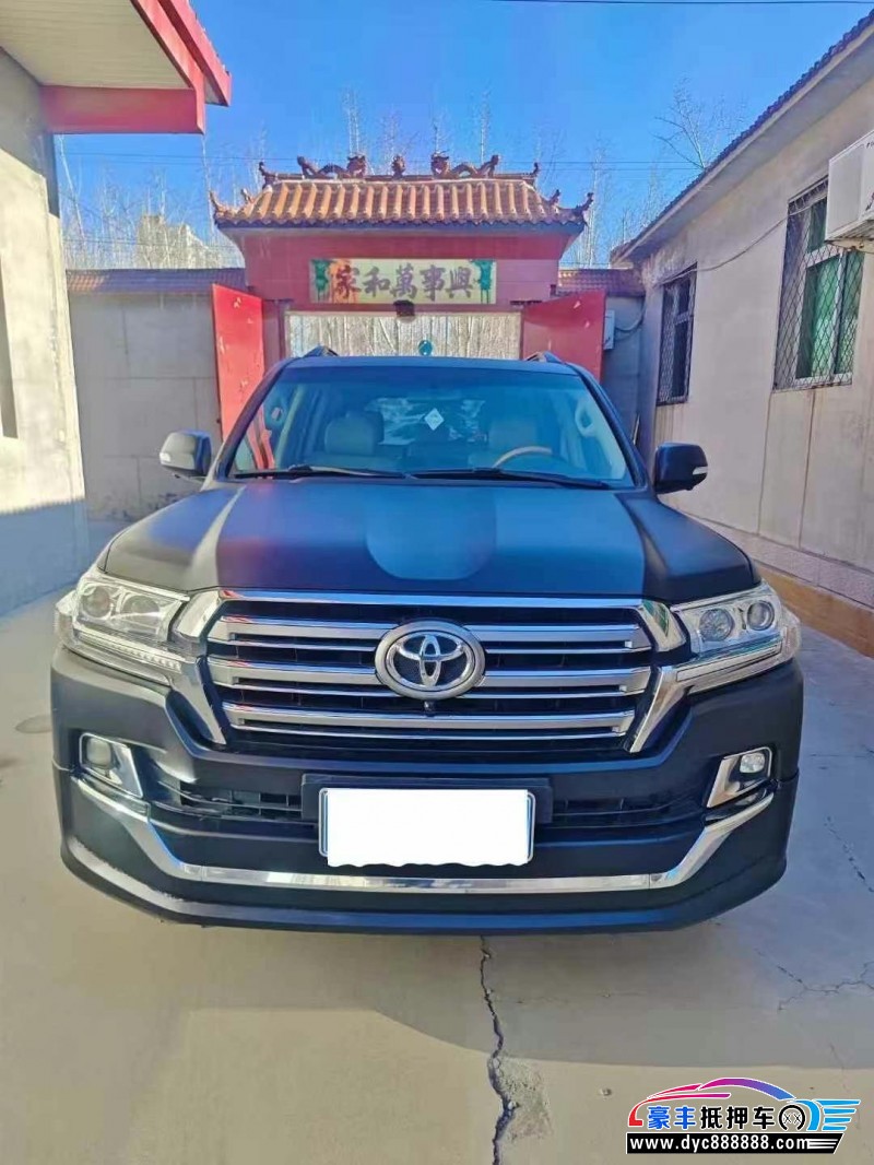 18年丰田兰德酷路泽(陆巡)轿车抵押车出售