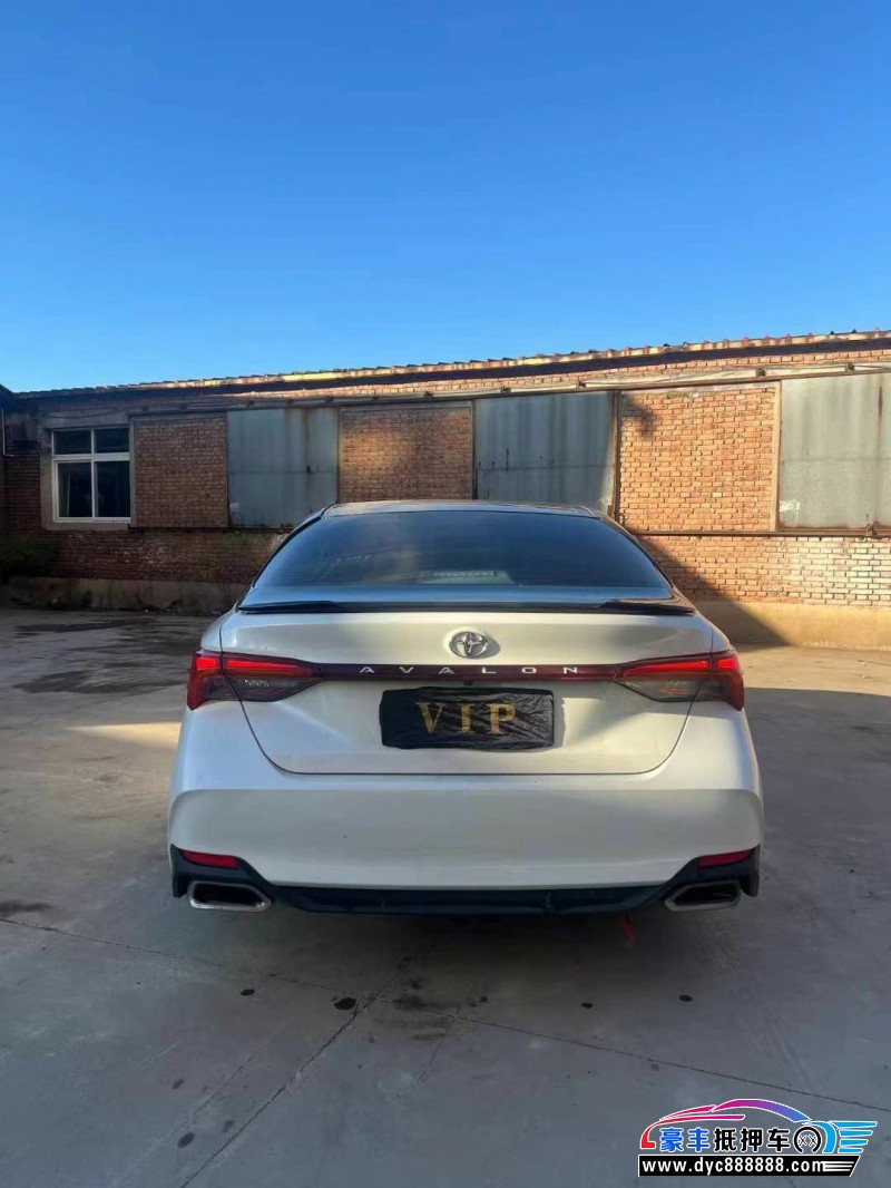 21年丰田亚洲龙轿车抵押车出售