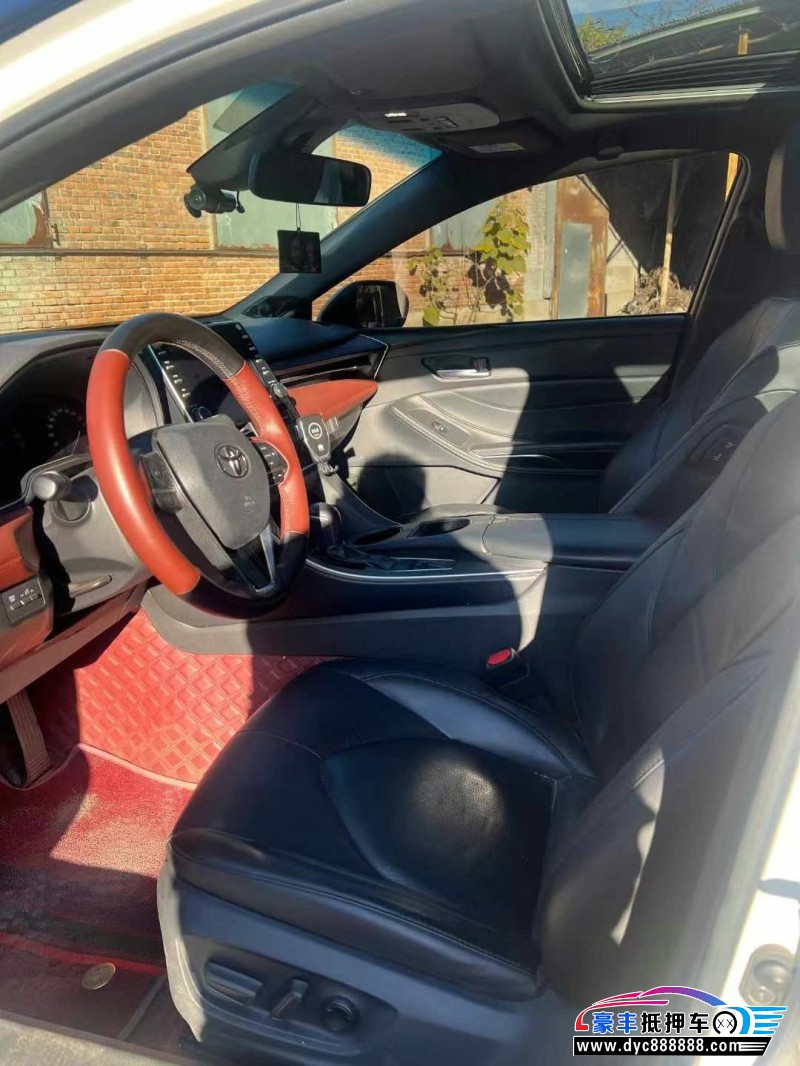 21年丰田亚洲龙轿车抵押车出售