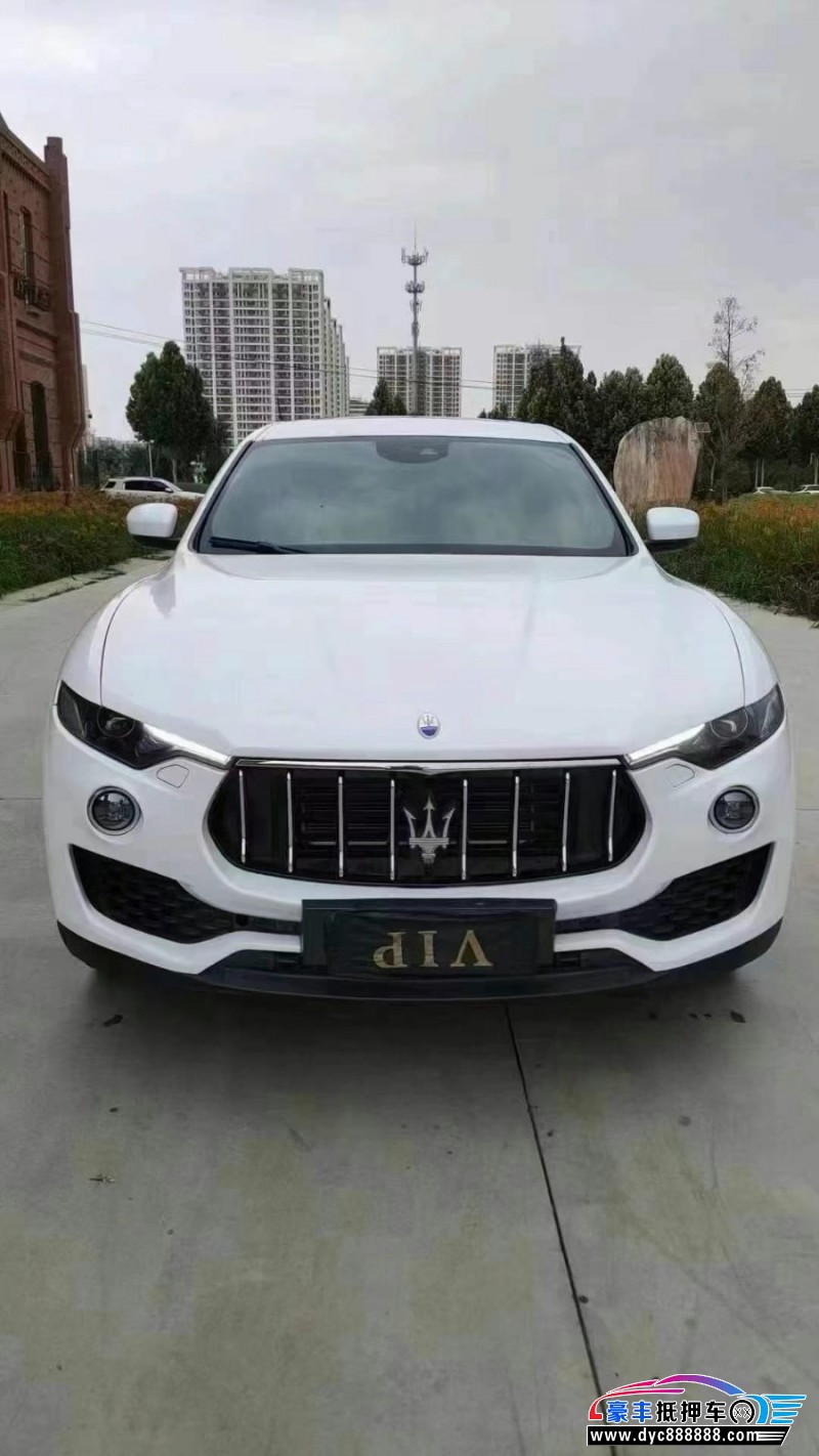 19年玛莎拉蒂莱万特轿车抵押车出售