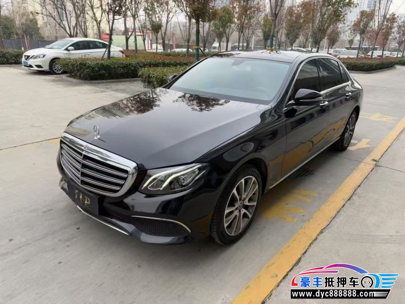 18年奔驰E轿车抵押车出售