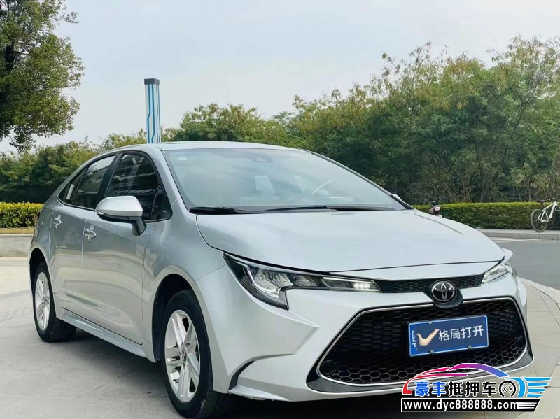 22年丰田雷凌轿车抵押车出售