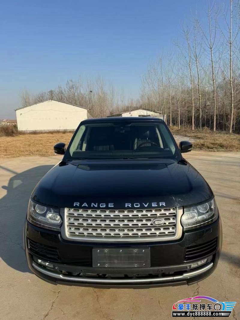 14年路虎揽胜行政轿车抵押车出售
