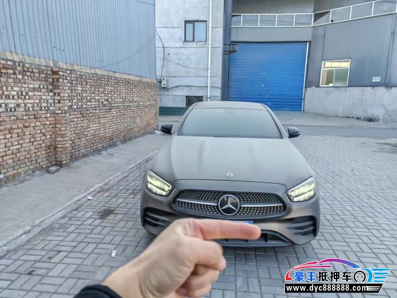 21年奔驰E轿车抵押车出售