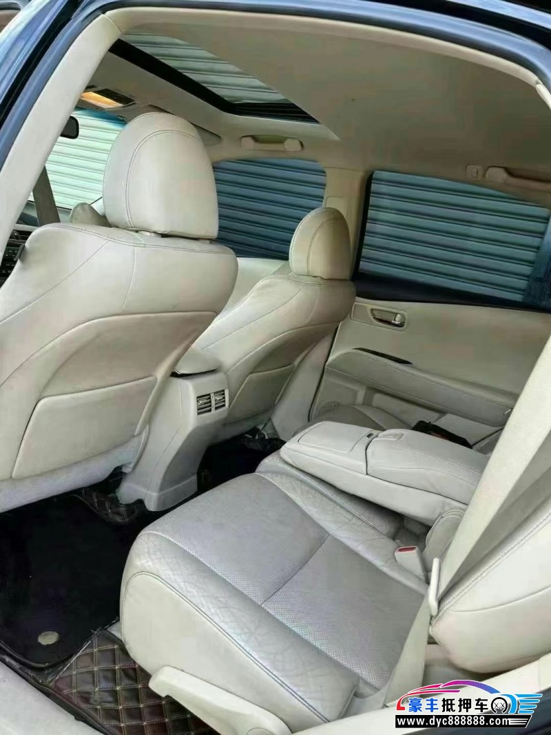 14年雷克萨斯RX轿车抵押车出售