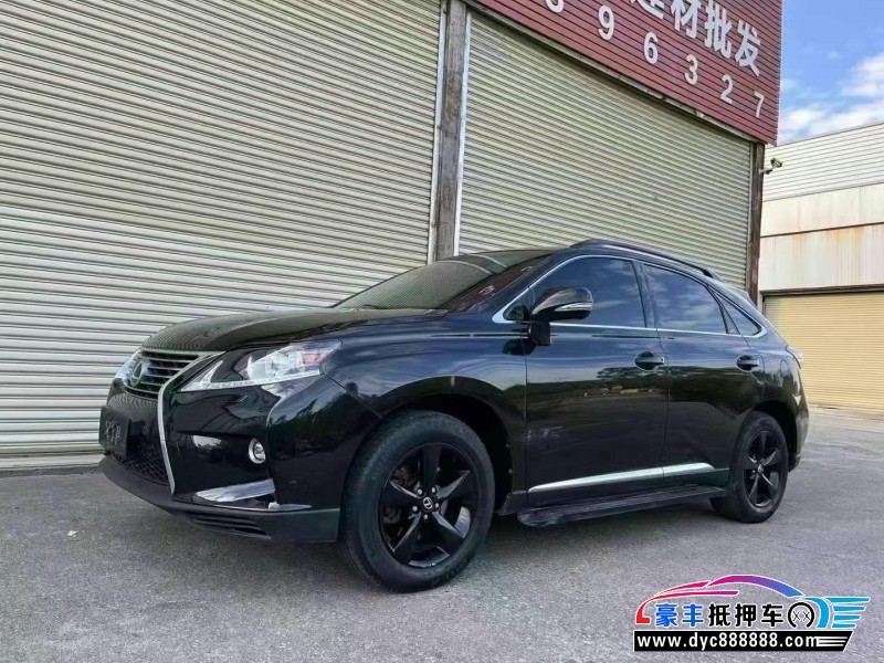 14年雷克萨斯RX轿车抵押车出售