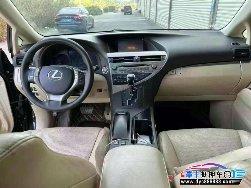 14年雷克萨斯RX轿车抵押车出售