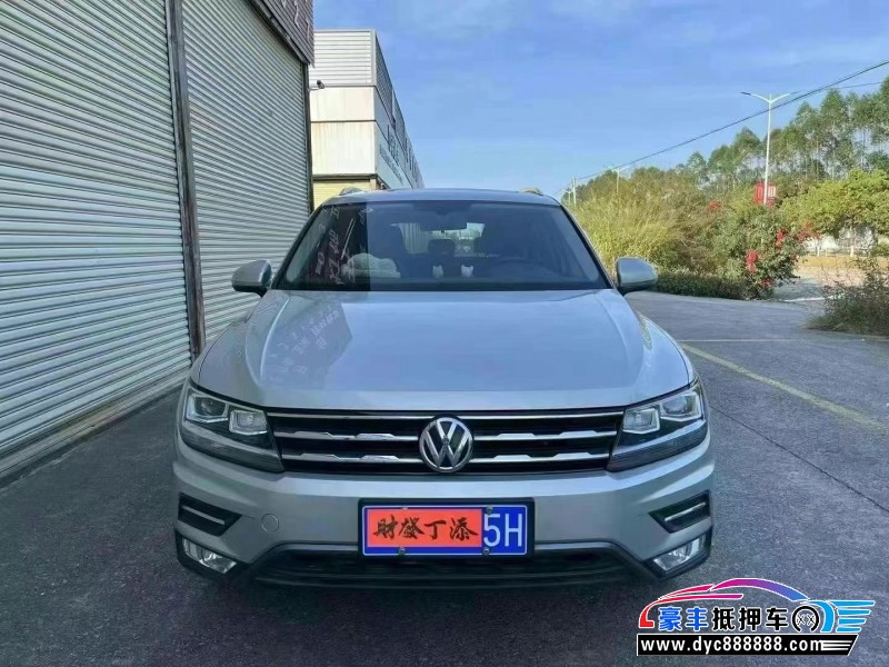 19年大众途观L轿车抵押车出售