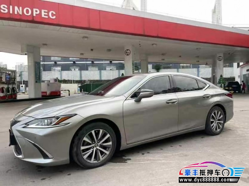 19年雷克萨斯ES轿车抵押车出售
