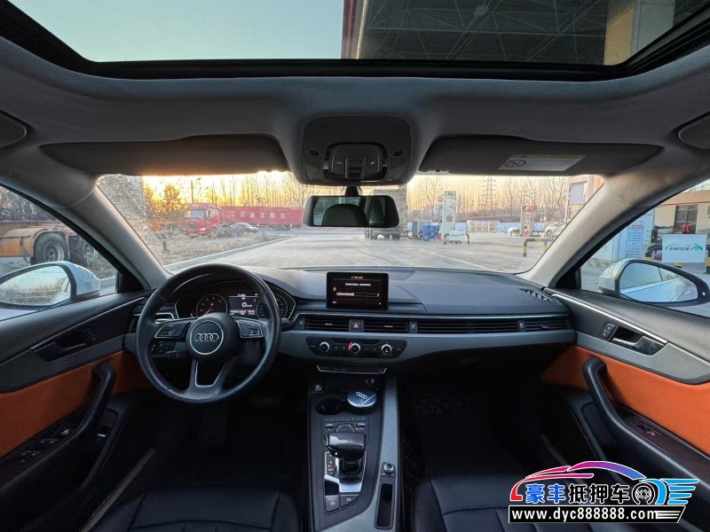 17年奥迪A4L轿车抵押车出售