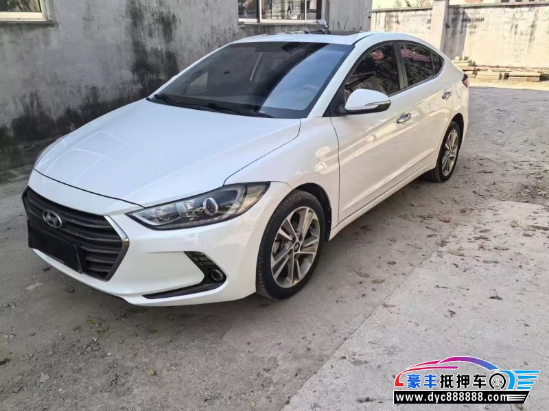 19年现代领动轿车抵押车出售