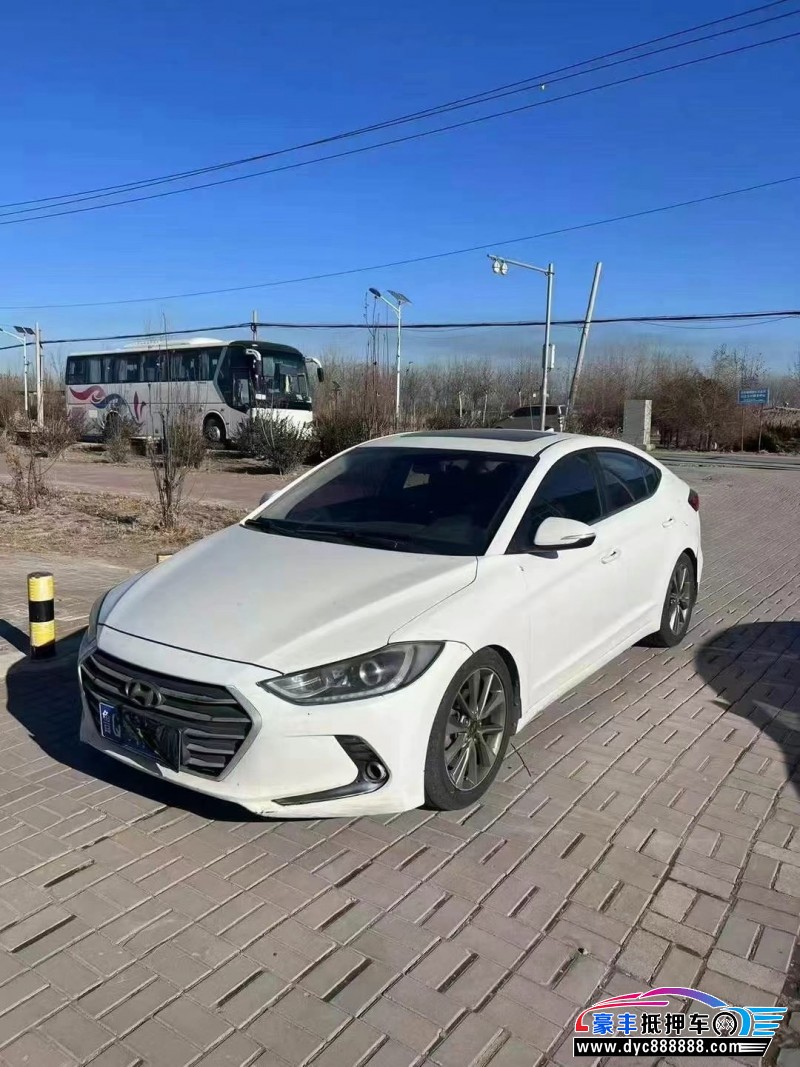 16年现代领动轿车抵押车出售