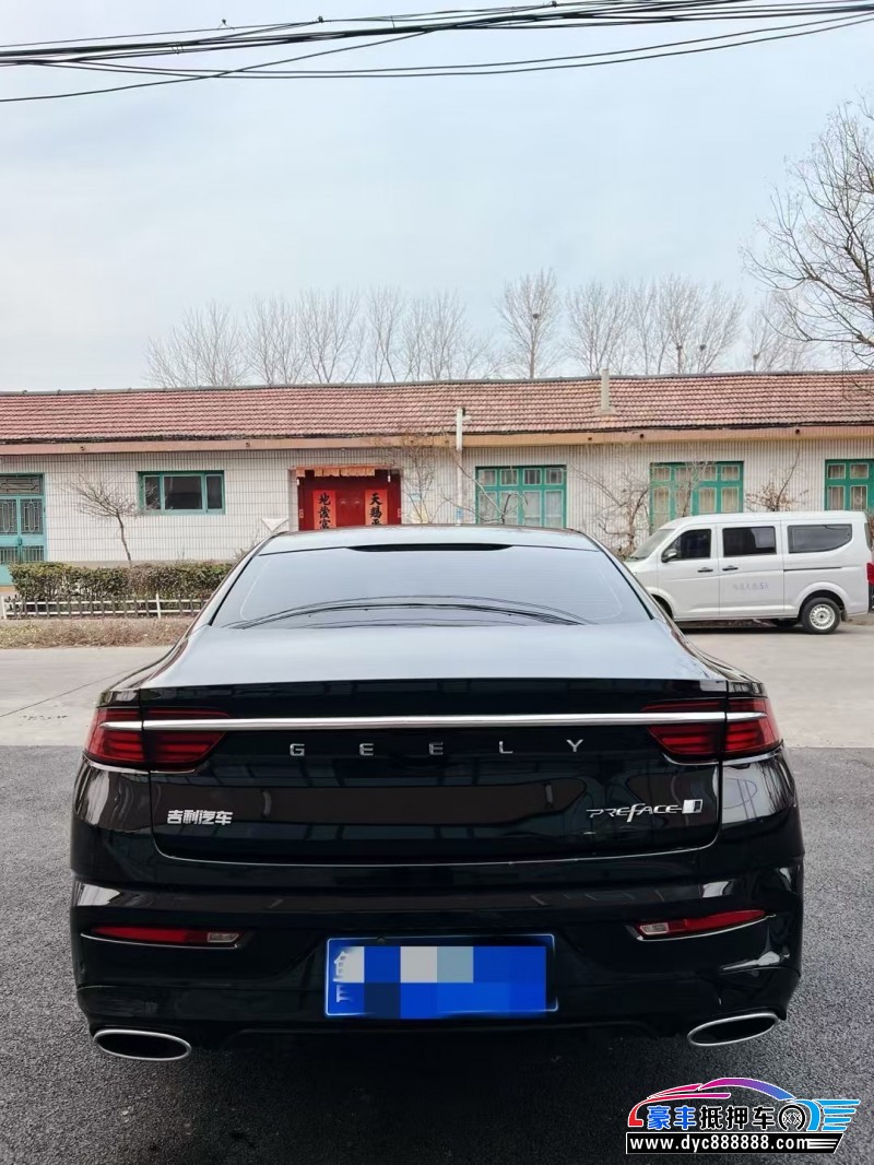 24年吉利帝豪轿车抵押车出售