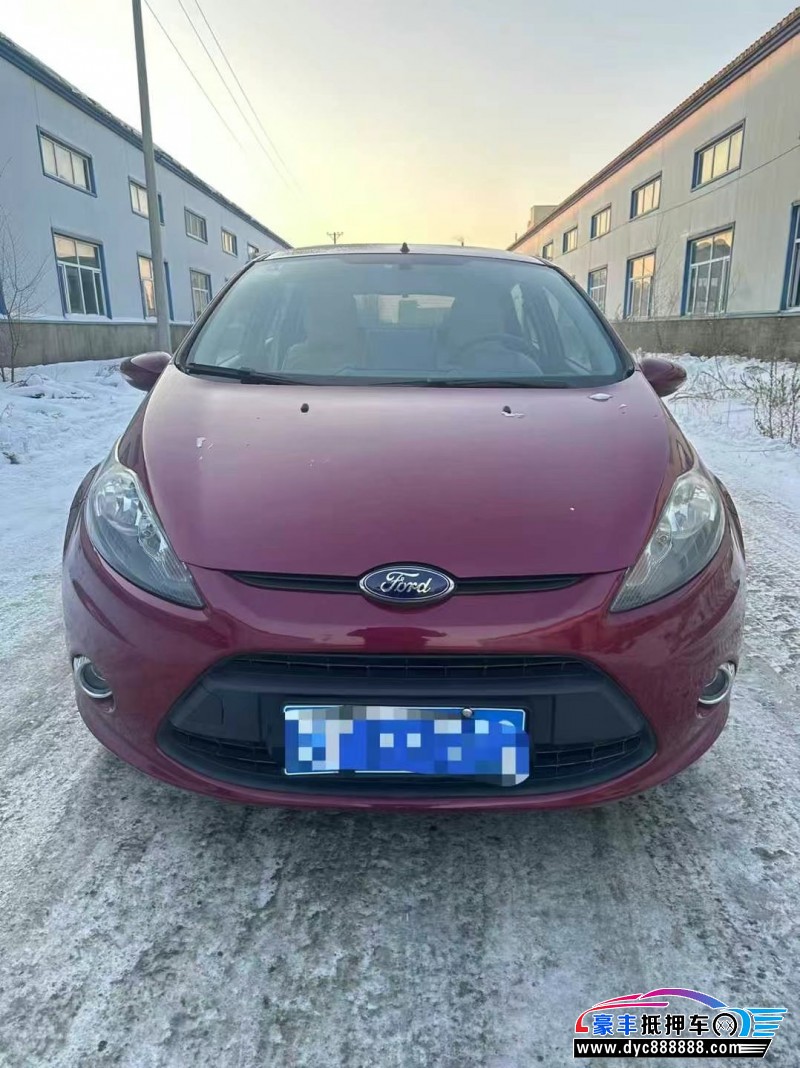 12年福特嘉年华轿车抵押车出售