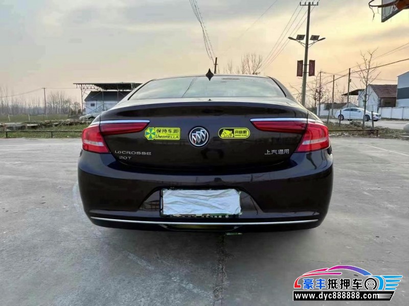 18年别克君越轿车抵押车出售