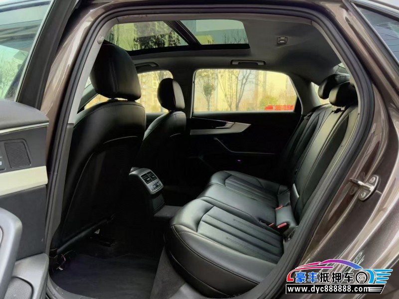 18年奥迪A4L轿车抵押车出售