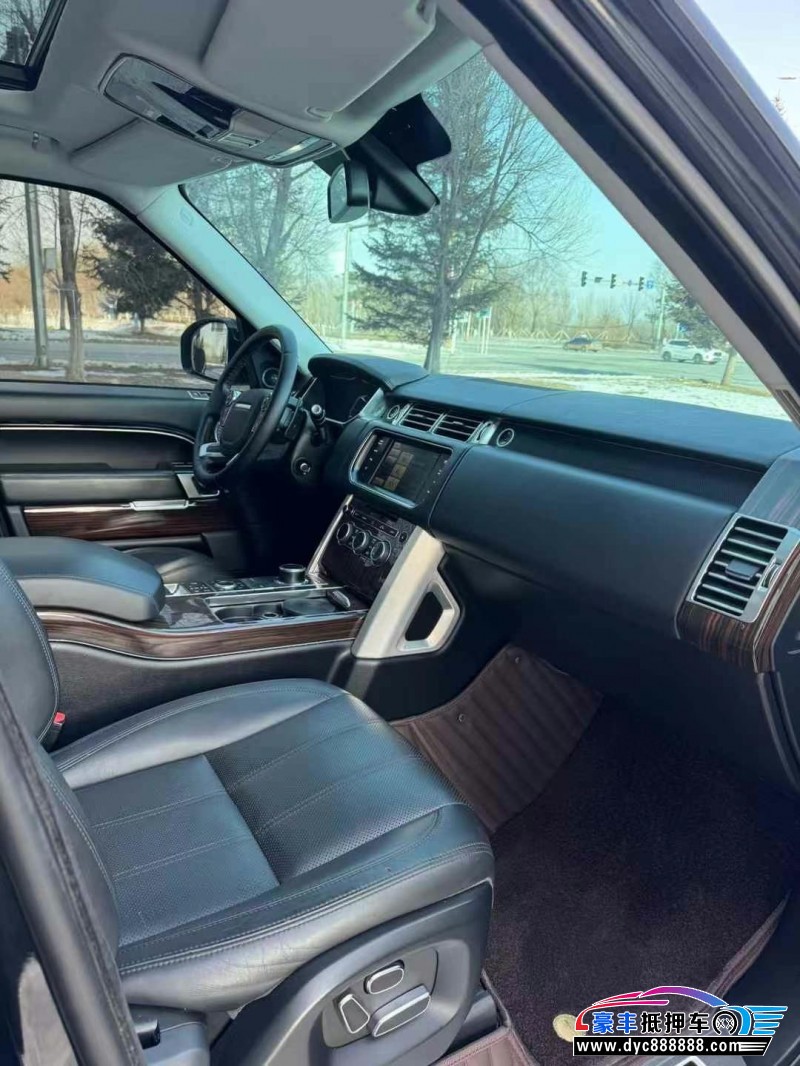 18年路虎揽胜行政轿车抵押车出售