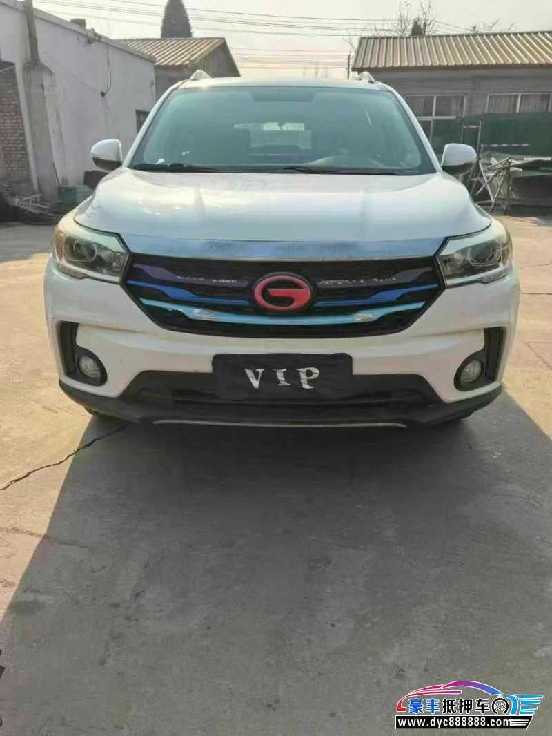 17年传祺GS4轿车抵押车出售