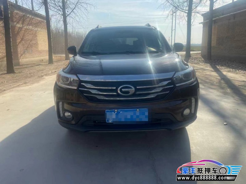 17年传祺GS4轿车抵押车出售