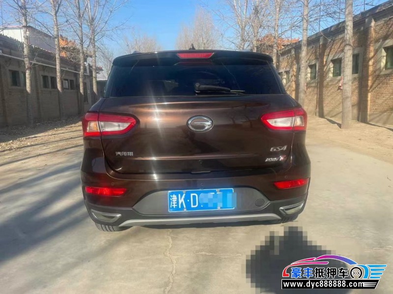 17年传祺GS4轿车抵押车出售