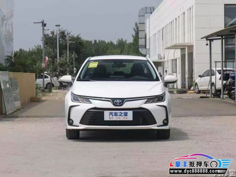 23年丰田卡罗拉轿车抵押车出售