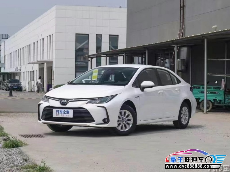 23年丰田卡罗拉轿车抵押车出售