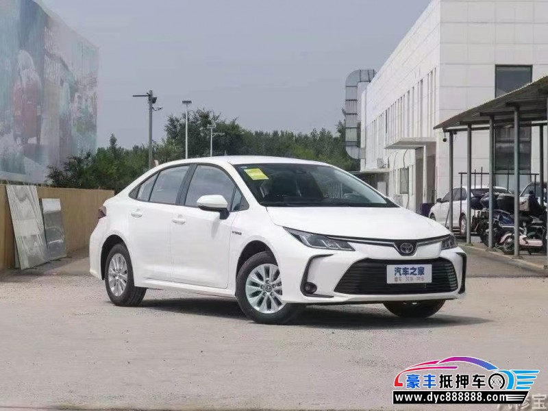 23年丰田卡罗拉轿车抵押车出售