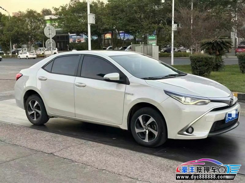 18年丰田卡罗拉轿车抵押车出售