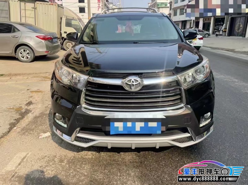 16年丰田汉兰达轿车抵押车出售