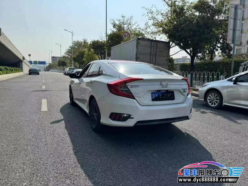 17年本田思域轿车抵押车出售